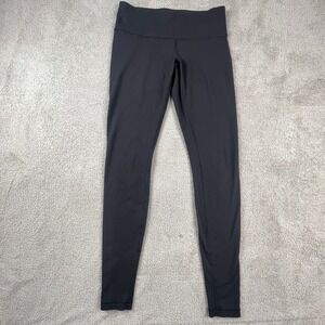 Lululemon Wunder Under High Rise Luon Leggings Size 6 Black Yoga Pants Long 31in